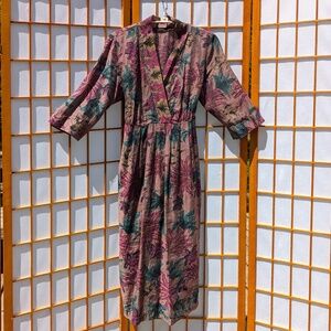 Standout Special Occasion Floral Dress and solid slip by Cut Loose